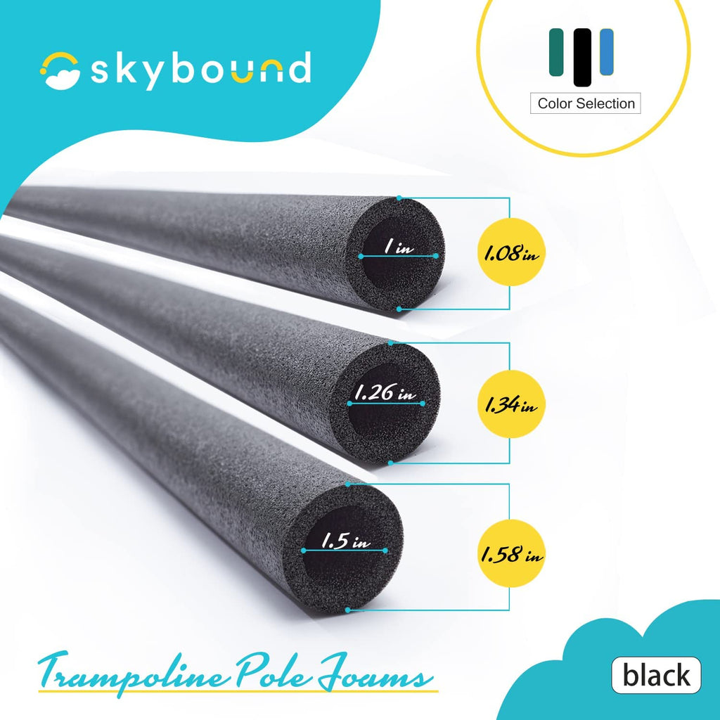 Foam pole shop covers for trampoline