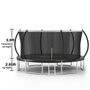 SkyBound StratosPro 16ft trampoline