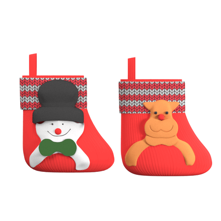 2 Christmas stockings