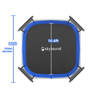 Skybound 12ft×12ft Square trampoline