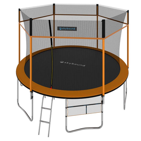 skybound skysoar orange 12ft trampoline