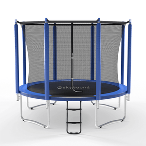 Skybound® airybounce blue 10ft trampoline with safety net