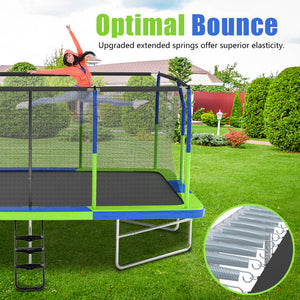 SkyBound AiryBounce trampoline-10ft×17ft