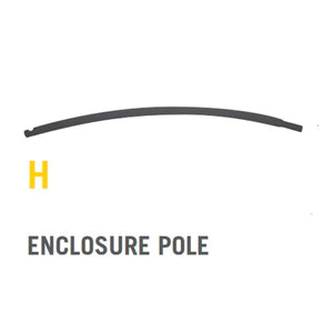 Upper Enclosure Pole for Stratos Trampolines (Part H) V1.