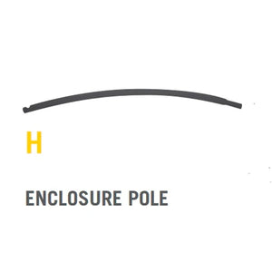 Upper Enclosure Pole for Cirrus Trampolines V1.