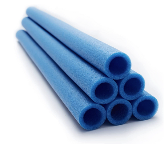 SkyBound Replacement Trampoline Enclosure Foam - Trampolines Poles Cover - Protective Poles Cover Tube Set for Safety Protection - Set of 12 - Blue - SkyBound USA