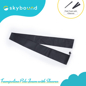 SkyBound Replacement Trampoline Enclosure Foam - Trampolines Poles Cover - Protective Poles Cover Tube Set for Safety Protection - Set of 12 - Slevee