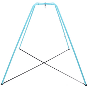 skybound swing set frame blue