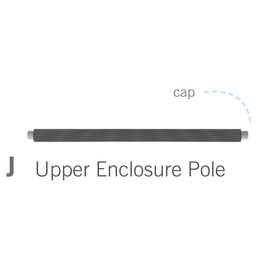 Upper Enclosure Pole for 11x16 foot Orion Trampoline (Part J).